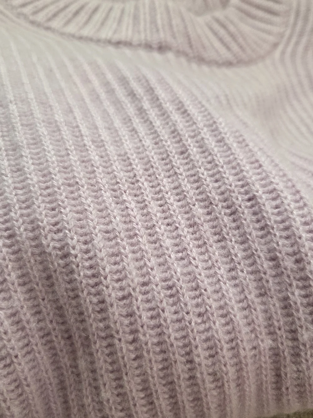 J.Crew Cashmere Cropped Crewneck Sweater in Frosted Lilac XS